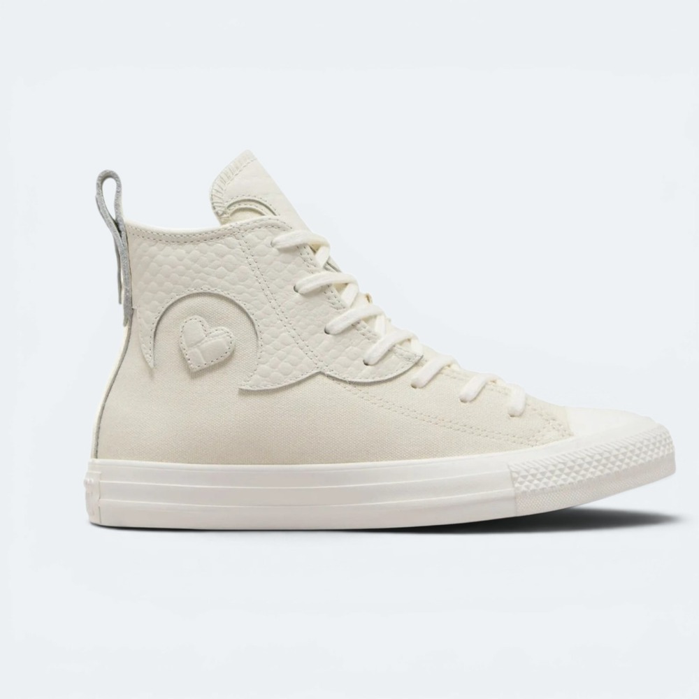 Converse Chuck Taylor All Star Western Embroidery Cream Womens Sz 10 / Mens Sz 8